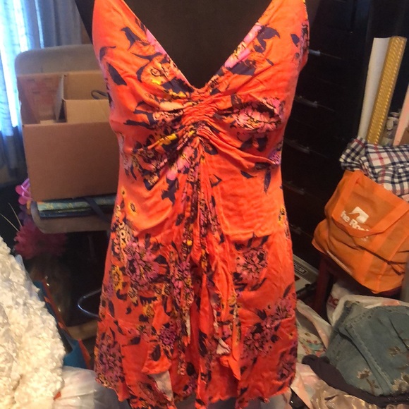 Beautiful FREE PEOPLE Summer Dress Size Medium - Picture 10 of 17